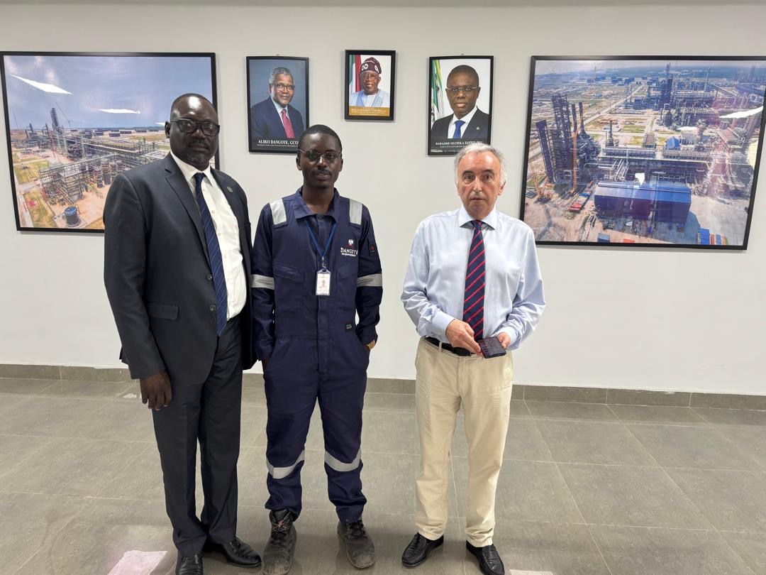 Visite de site industriel — Raffinerie Dangote, Nigeria